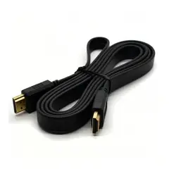 GENERICO - Cable Hdmi De 1.8 Mts. Plano, Ver. 1.4, Soporta 3d Y 4k