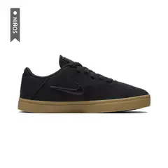 NIKE - Tenis Sb Check Niño-Negro/Café