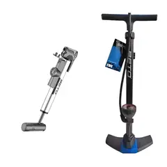 BETO - Combo Inflador Piso + Mini Bomba Aire Bicicleta Manómetro