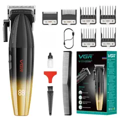 VGR - Maquina De Peluqueria Profesional V003 Premium 9000rpm