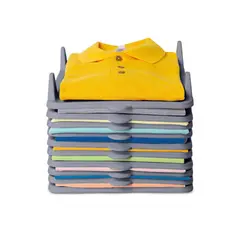 GENERICO - Bandeja Organizador De Ropa Camisas Y Pantalones 10 Unidades