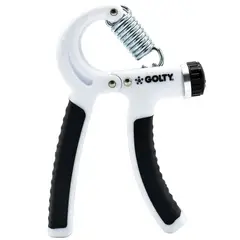 GOLTY - Hand Grip Ejercitadores De Mano Graduable Blanco