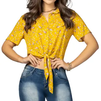 CROYDON - Blusa Aida Amarillo para Mujer