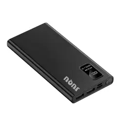 GENERICO - Power Bank Cargador Portátil Batería 10000 Mah Pantalla Led