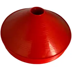 OZONE - Set Por 10 Platillos De Entrenamiento En Polietileno Rojo