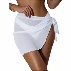 GENERICO - Pareo salida de baño amarrar Mujer corto