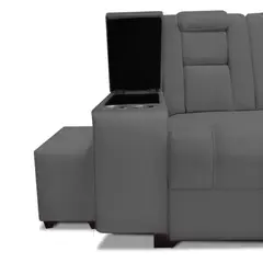 MAGIC CLASS - SALA MODERNA SERBIA ECOCUERO GRIS