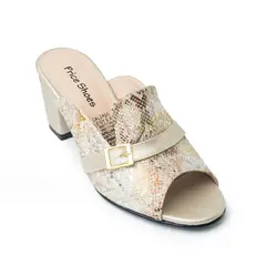 PRICE SHOES - Tacon Moda Mujer 5421107-1CHAMPANA