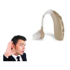 GENERICO - Micro Ear Audifono Amplificador para Sordera Recargable