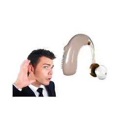 GENERICO - Micro Ear Audifono Amplificador para Sordera Recargable