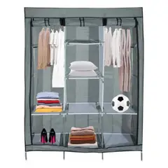 GENERICO - Armario Closet Doble de tela Portatil