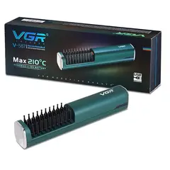 VGR - Cepillo Peine Alisador de Cabello recargable V-587