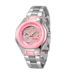 GFORCE - Reloj Dama G-force Lady Love Dual Acero Al206 + Estuche_.
