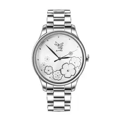 GFORCE - Reloj G-force Original L-615 Flower Dama Acero + Estuche_.