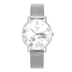 GFORCE - Reloj G-force Original L-624 Flowers Dama Acero + Estuche_.