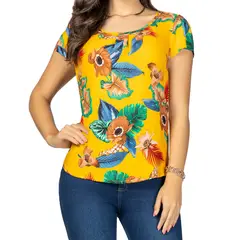 CROYDON - Blusa Marlen Mostaza para Mujer