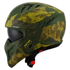 SUOMY - CASCO ARMOR URBAN SQUAT CAMUFLAGE MATT GREEN ARMY S