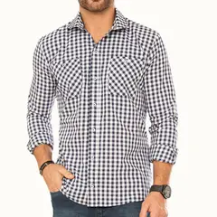 CROYDON - Camisa Juan Azul para Hombre