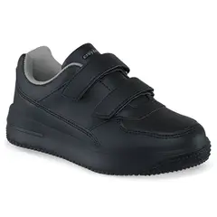 CROYDON - Tenis Colegio Shopir V Negro-Gris para Niño y Niña