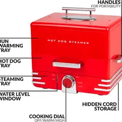 NOSTALGIA - Maquina Para Perros Calientes - Rojo
