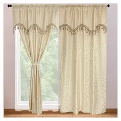 HOMETEX - CORTINA EMMA DORADA
