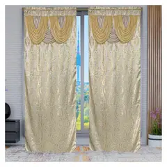 HOMETEX - CORTINA VEGA DORADA