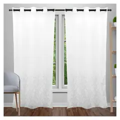 HOMETEX - CORTINA YR1765 BLANCA