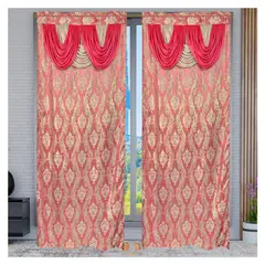 HOMETEX - CORTINA VEGA ORO ROSA