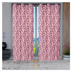 HOMETEX - CORTINA ELENA ROSADA