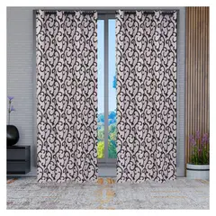 HOMETEX - CORTINA ELENA NEGRA