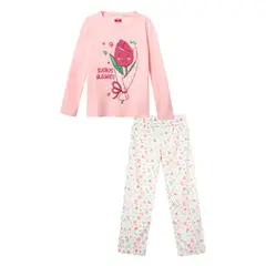 SANTANA - Pijama Niña Anita Rosa Frances