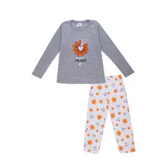 SANTANA - Pijama Niña Anita Naranja