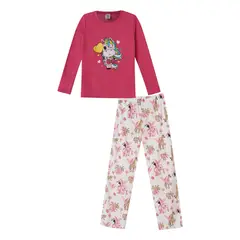 SANTANA - Pijama Niña Anita Ocre Claro