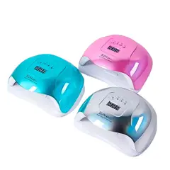 SUN - Lampara Uñas Semipermante Esmalte Uv Led 54w Tornasol