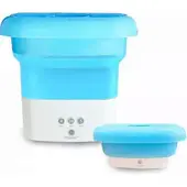 IMPORTACIONES UNIVERSO - Mini Lavadora Portátil Eléctrica Plegable De 7 Litros