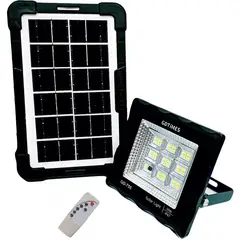 ONE PIXEL - Reflector Solar 100w Lampara Led Panel Solar Control Remoto