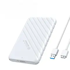 ORICO - Caja Externa Usb 3.0 Para Disco Duro 2.5 Hdd Ssd Blanco