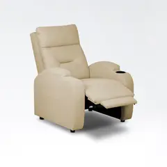 ELITE LIVING - SILLON RECLINABLE LOGAN MICROFIBRA BEIGE