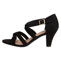 COMFORT PLUS - Sandalias Maud Para Mujer Payless Negro