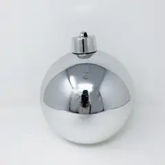 BURICA - BOLA BRILLANTE 20CM X 1PC PLATEADA