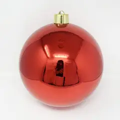 BURICA - BOLA BRILLANTE 25CM X 1PC ROJA