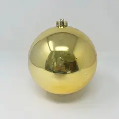 BURICA - BOLA BRILLANTE 15CM X 1PC DORADA