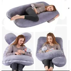 DORMIALMOHADA - Almohada Materna Forma De U Cojín Relajacion Embarazo