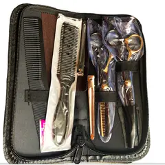 GENERICO - Kit De Tijeras Corte Grafiladora Peine afilado Para Cortar el pelo