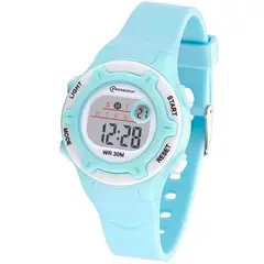 MINGRUI - Reloj Impermeable Niña Niños Digital Luz + Estuche