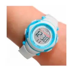 MINGRUI - Reloj Impermeable Niña Niños Digital Luz + Estuche.