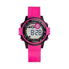 MINGRUI - Reloj Impermeable Niña Niños Digital Luz + Estuche.