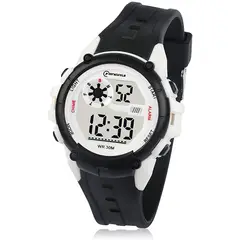 MINGRUI - Reloj Impermeable Niña Niños Digital Luz + Estuche