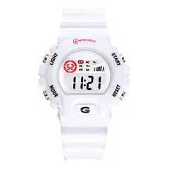 MINGRUI - Reloj Impermeable Niña Niños Digital Luz + Estuche