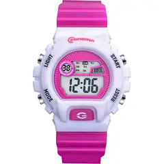 MINGRUI - Reloj Impermeable Niña Niños Digital Luz + Estuche